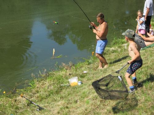 Dětský rybářský den.