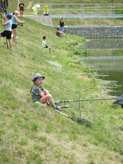 Dětský rybářský den.