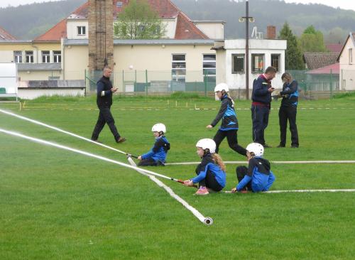 Soutěž malých hasičů v požárním sportu - Cehnice 13.5.2023